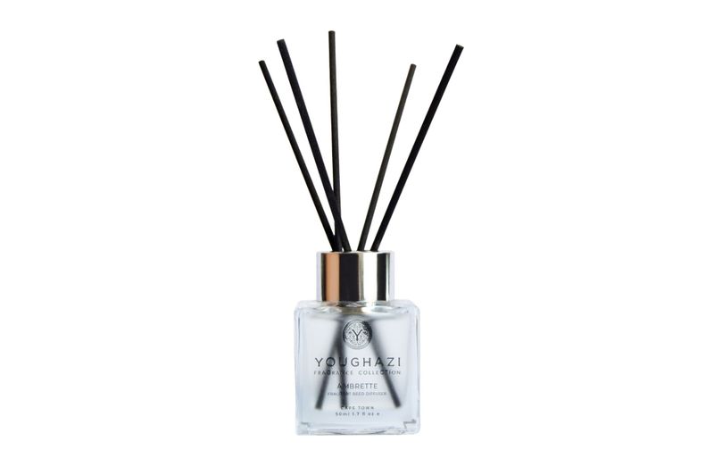 Youghazi Mini Luxury Reed Diffuser Ambrette 50ml (with reed sticks)
