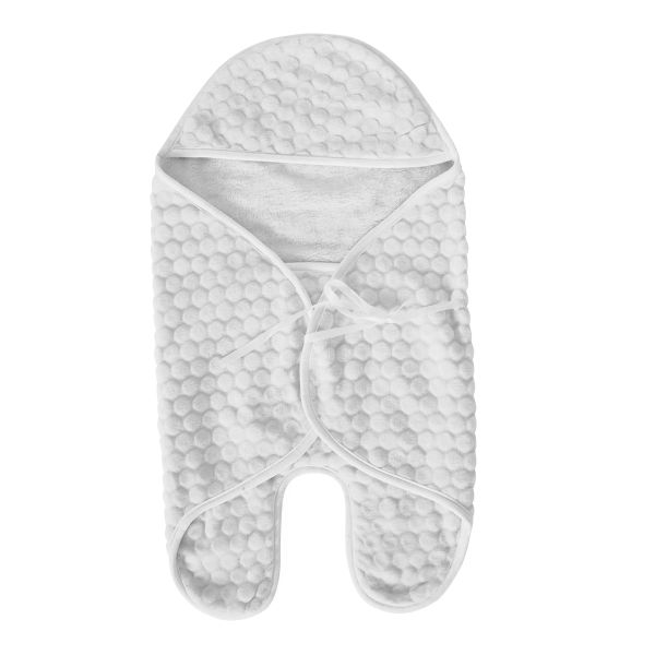 Snuggletime Plush Travel Blanket - White