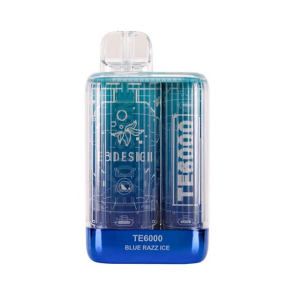 Elf Bar TE6000 Disposable Vape 6000 Puffs - Blue Razz Ice