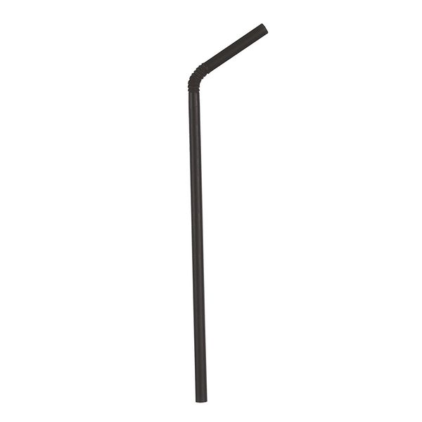 Bar Butler Straws Black Bendy (5Mm), 100Pcs