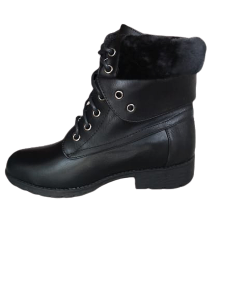 Ladies Ankle Boots - with Fur