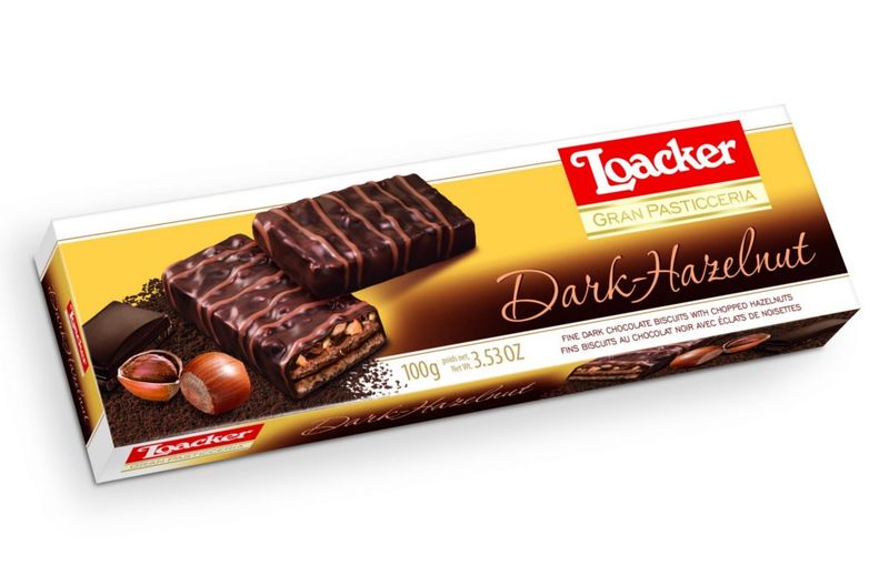 Loacker Gran Pasticceria Dar Hazelnut 100g (Box of 12)