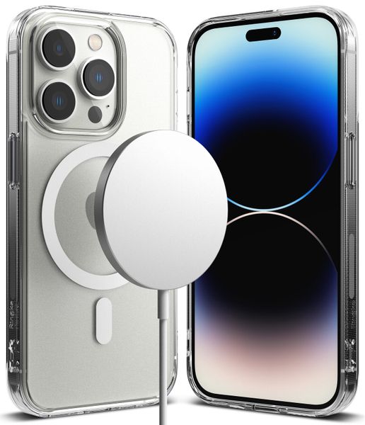 Ringke Fusion Wireless Magnetic Accessories Case for iPhone 14 Pro - Matte Clear