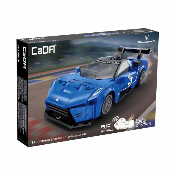 Cada 1:20 Remote Control Dual CTRL 320-piece Maserati Gt2