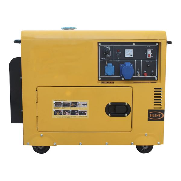 Diesel Generator / 7.5KVA / 220V / 50Hz / Air Cooled