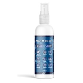 San-O-Sport Anti-Septic Wound Rinse and Chafing Spray 250 ml | Shop ...