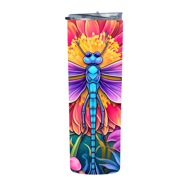 Zoomed In Dragonfly 17 20 Oz Straight Skinny Tumbler 202