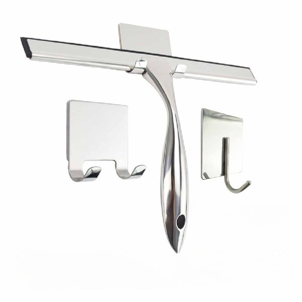 Glass Window Cleaner Set Stainless Steel Bathroom Balcony Cleaner
