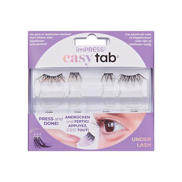 KISS imPRESS Classy Natural Easy Tab Press On Self Adhesive False Eyelashes