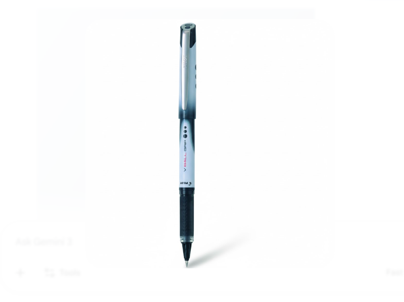 Pilot - VBall Grip Ballpen - Black x 2