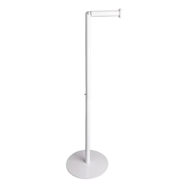 Stainless Steel Toilet Paper Holder - White
