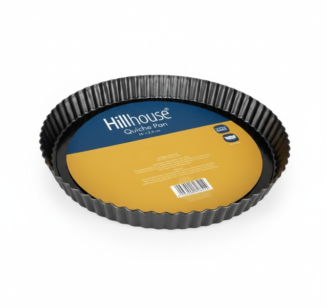Hillhouse Non-Stick Quiche Pan 26 cm for Tarts and Pies