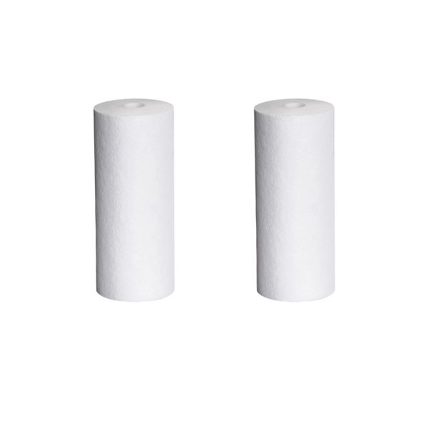 2x 5 Micron Sediment Filter 10 Inch Fat 4.5" Diameter