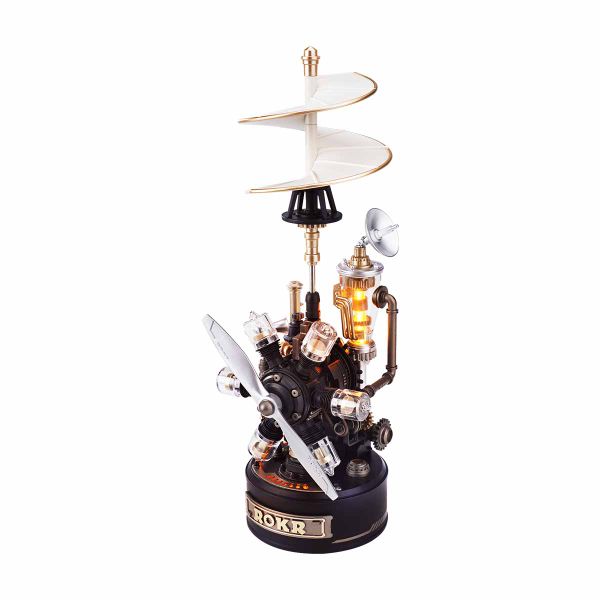 ROKR by Robotime - Leonardo da Vinci's Helicopter Mechanical 3D Puzzle