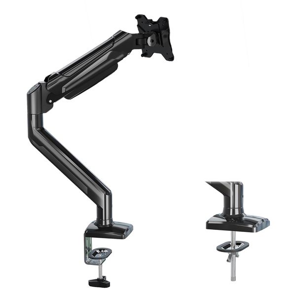 Bontec Monitor Arm Desk Mount 34" No Droop Tilt Swivel Rotate Gas Lift 9Kg