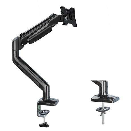 Bontec Monitor Arm Desk Mount 34" No Droop Tilt Swivel Rotate Gas Lift 9Kg Image