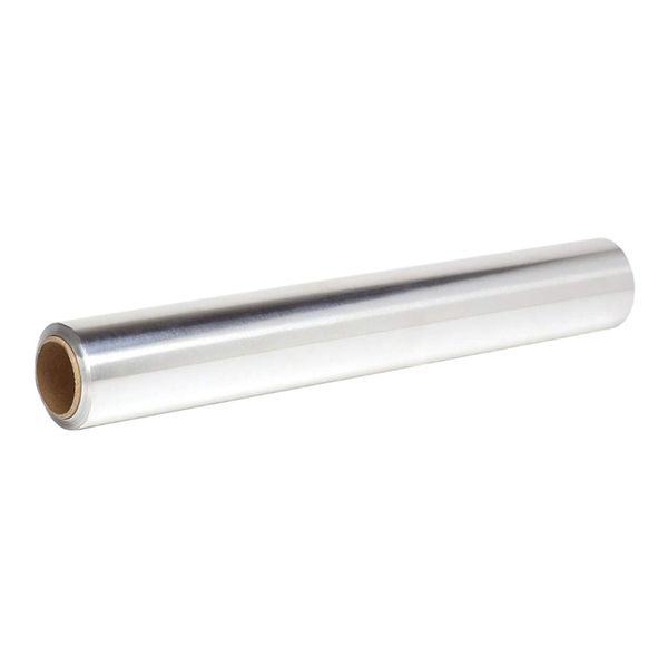 1 Roll Self-Adhesive Metallic Shine Peel And Stick Wallpaper - Silver
