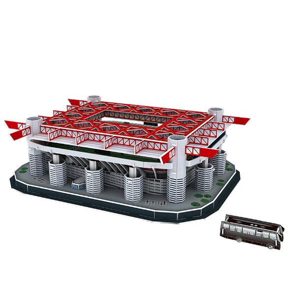 3D Puzzle Different Countries Football Field Model San Siro Stadium