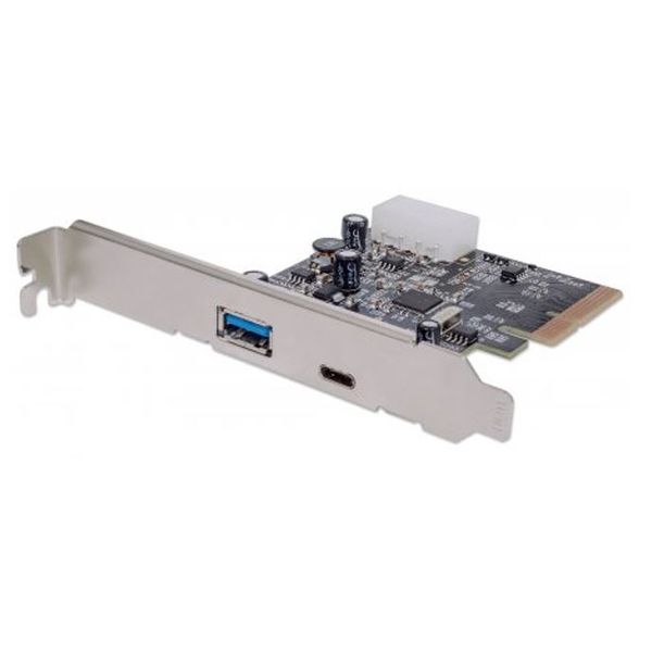 Manhattan PCI Express card 2 external ports