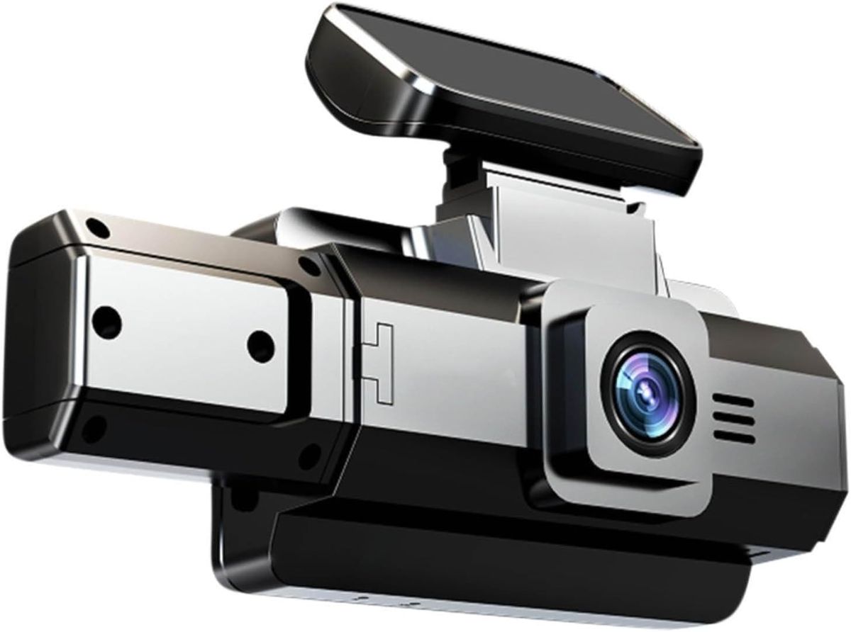 DVR Wideangle Car Dashcam, Infrared Night Vision, High-definition Dual Lens