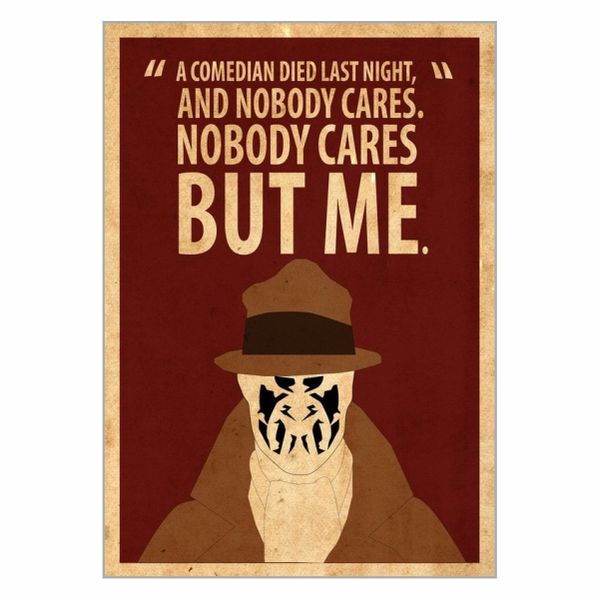 Villain Quote Poster - A1