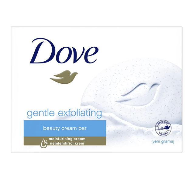 Dove- Gentle Exfoliating Bar Soap 90g- Pack