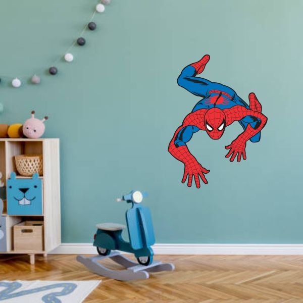 Spiderman Wall Climb Decal