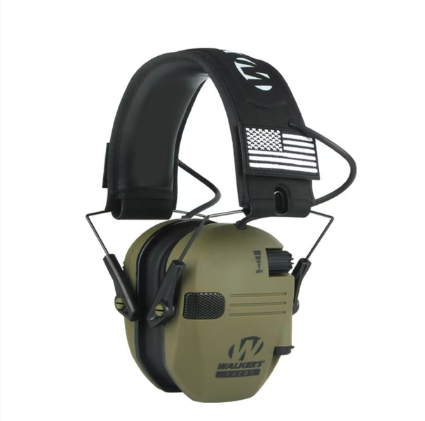 Tactical-level Noise-cancelling Earmuffs