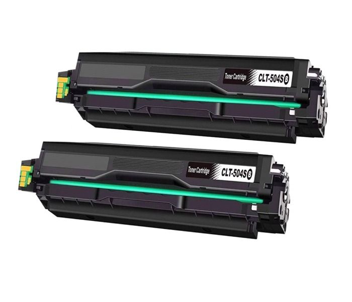 Compatible Samsung 504 / CLT-504 Black Twin Set