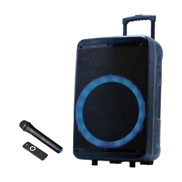 JVC XS-N3110PBC 8" Bluetooth Trolley Speaker with Light Show