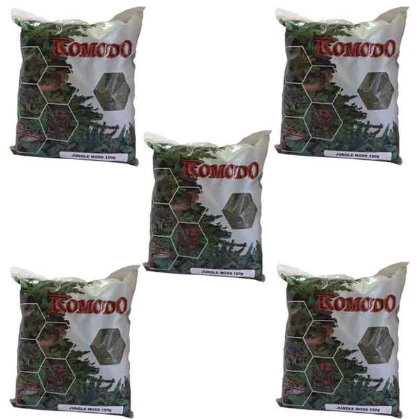 Komodo JUNGLE MOSS LANDSCAPE 150gr - 5 Pack Deal
