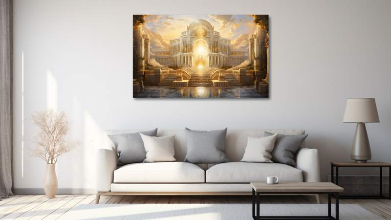 Canvas Wall Art - Solomon's Temple Creative Art - HD0255