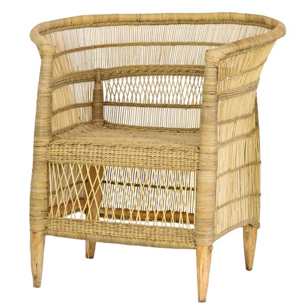 Traditional Single Malawi Chair - Natural