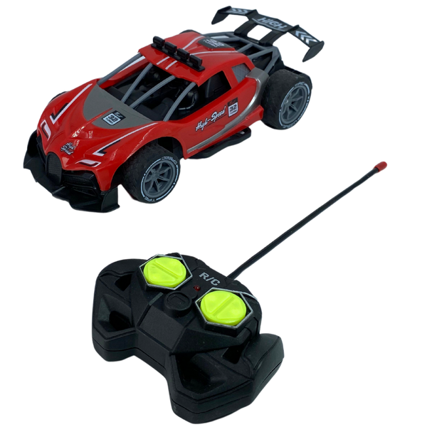 High Speed Racing Sports Car 1: 16 Scale Fast RC Vehicle Toys for Kids Red
