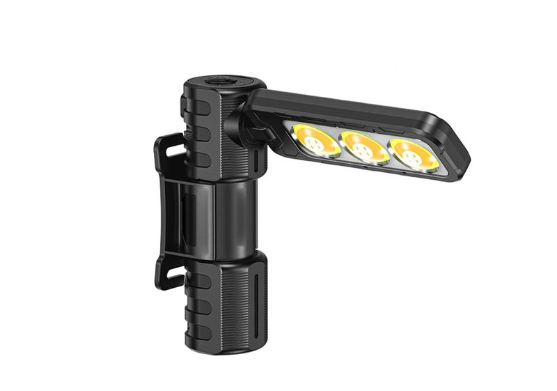 180-Degree Adjustable Head Magnetic LED Flashlight