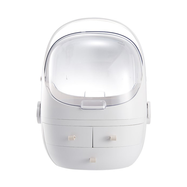 Makeup Organizer Lid Drawers Waterproof Dustproof Cosmetics Storage