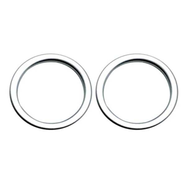 Matte Silver Side Upper Air Vent Cover Trim for Vezel HRV 2021 2022