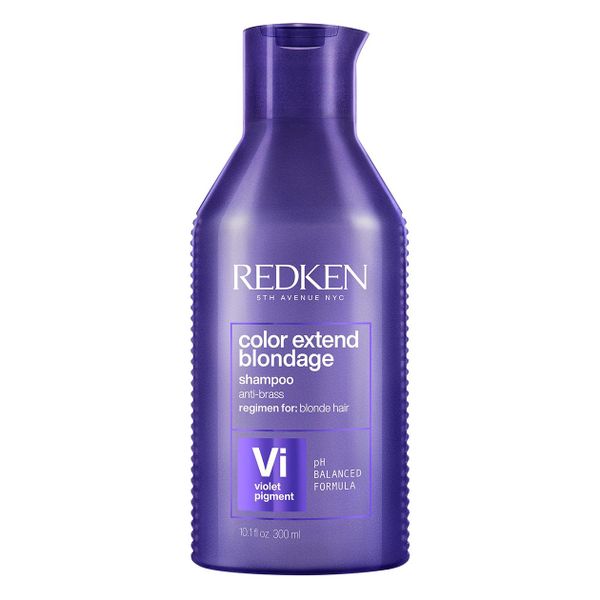 Redken Color Extend Blondage Pigmented Shampoo for Toning Brass from Blonde Hair - 300ml