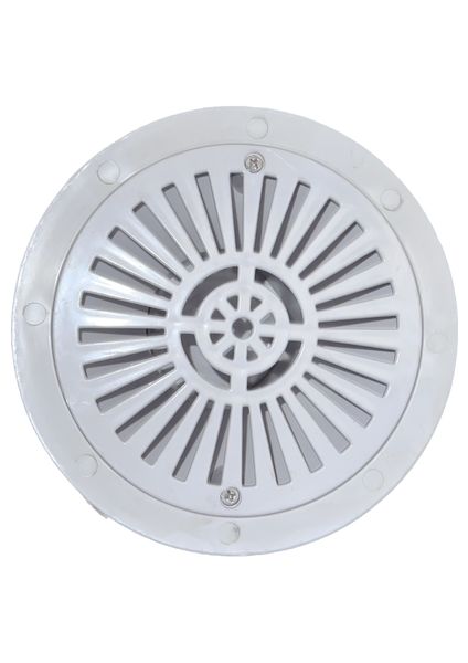 Aqua Max Bottom Drain and Grid White
