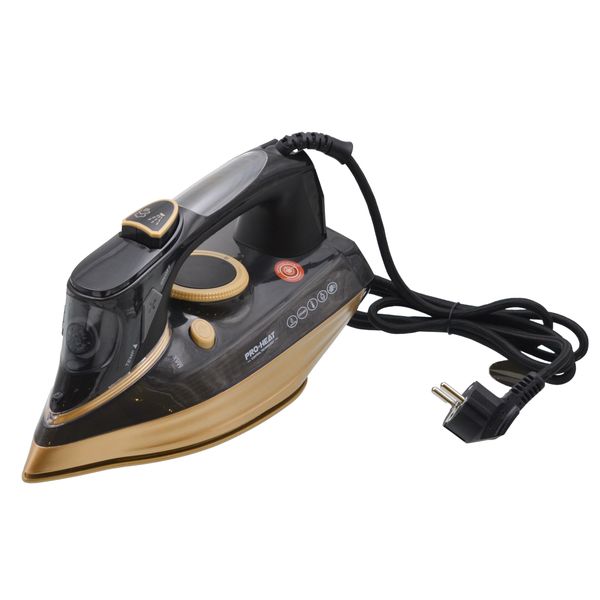 Electric Steam Iron 2800W with Ceramic Soleplate &amp; 450ml Tank