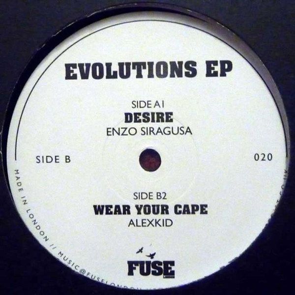 Enzo Siragusa &amp; Alexkid - Evolutions EP Vinyl 12" | Desire / Wear Your Cape