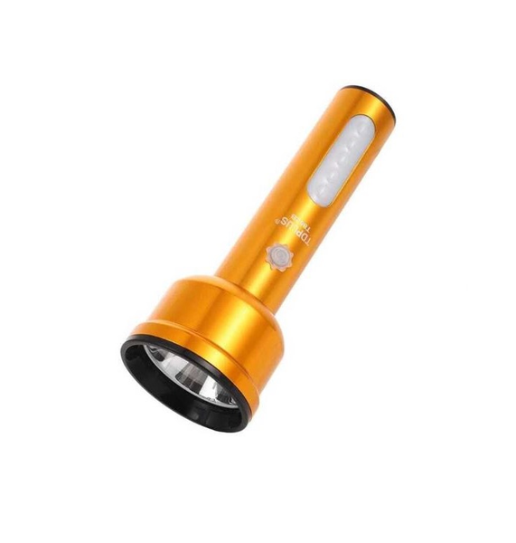 FA-T852B USB Rechargeable Aluminum Alloy LED Flashlight Torch