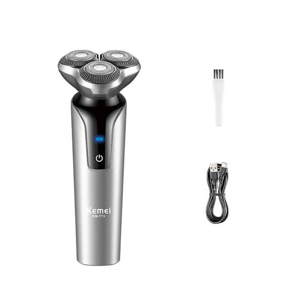 Cordless Electric Shaver Razor for Men IPX6Waterproof Wet Dry Hair Trimmer