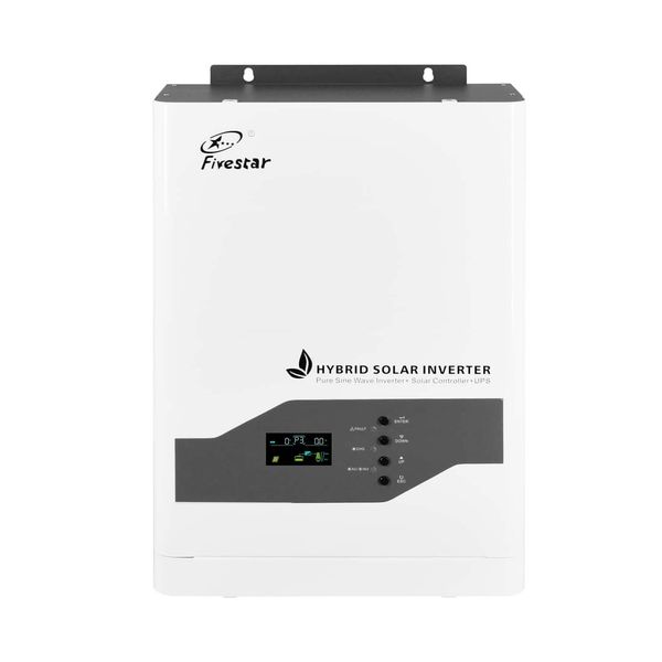 Five Star, 3KVA, MPPT 24V Solar Hybrid Inverter