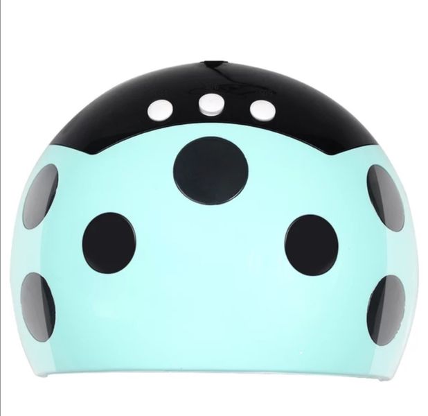 24W Cute Ladybug Pattern Nail LED Lamp - Blue