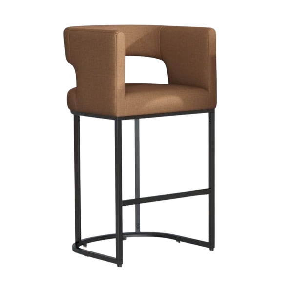 Contemporary Curved Back Litha bar chair