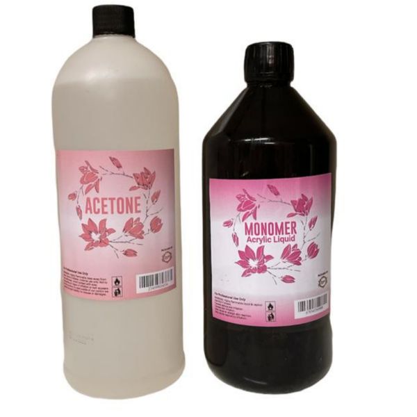 1L Monomer Acrylic Liquid + 1 L Acetone