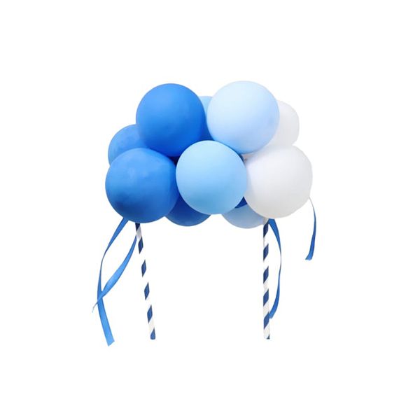 iKids Cloud Balloon Cake Topper - Blue