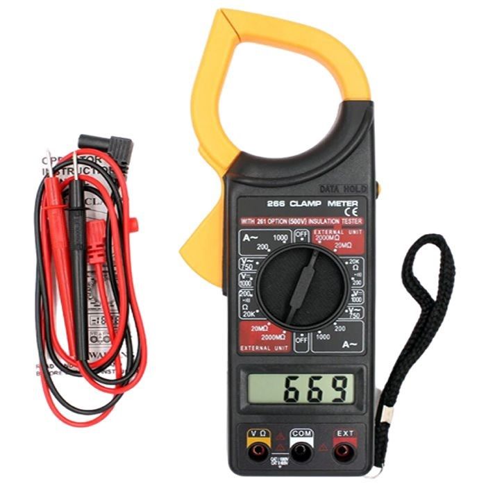 FI- Digital Current Voltage Meter Clamp Model | Shop Today. Get it ...