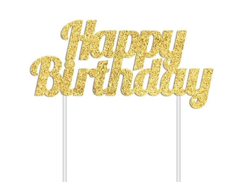Happy Party Cake Topper- 1 Piece